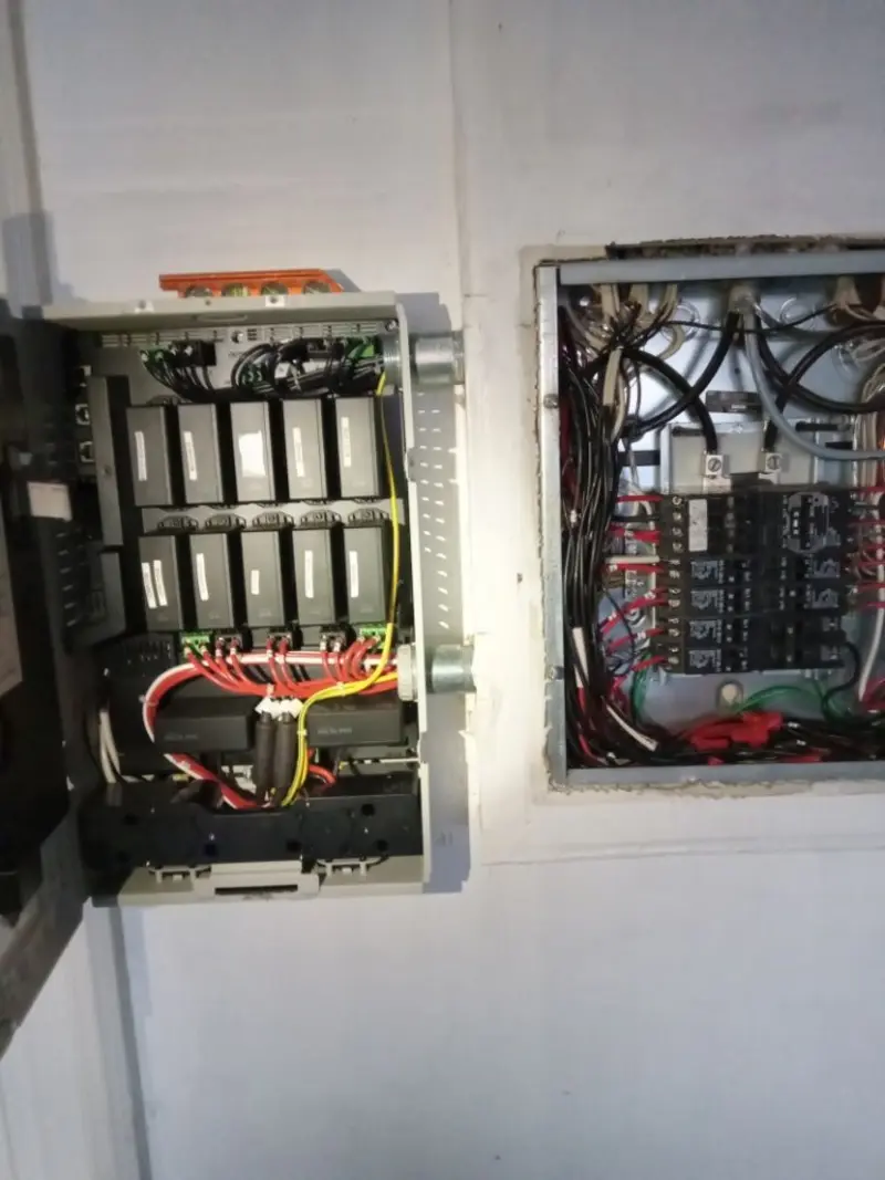 Electrical panel upgrade completed for Ring Doorbell Installation in Romulus